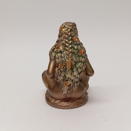 Figura Madre Tierra Gaia Pachamama ( 13X9CM) en Resina – Energía Femenina y Fertilidad