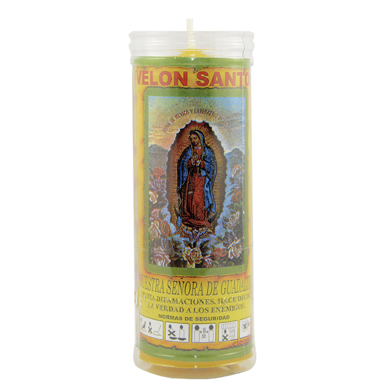 Velón Virgen de Guadalupe – Protección, Fe y Peticiones Espirituales