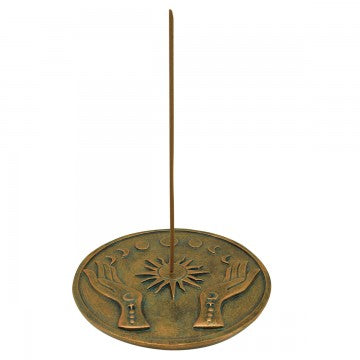 Quemador de Incienso Mano – Soporte Espiritual Decorativo