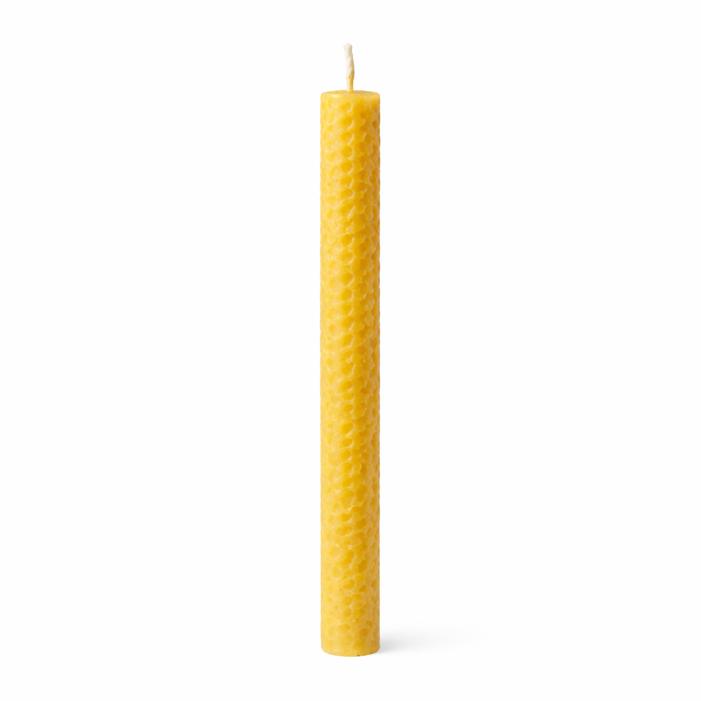 Vela de cera virgen 21cm x 2,2 cm