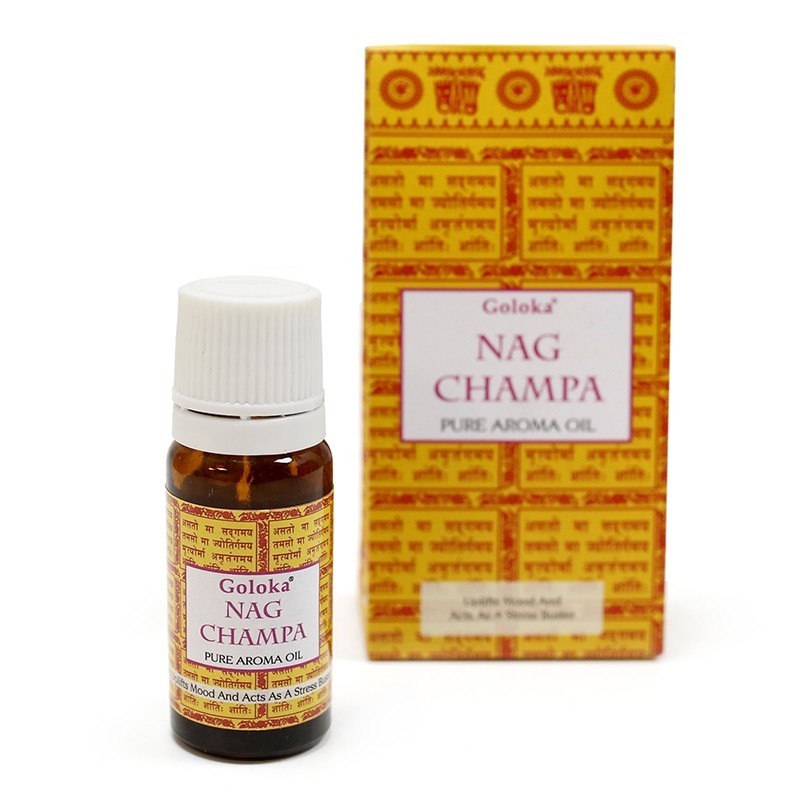 Aceite Aromático Goloka Nag Champa -10 ml