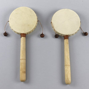 Tamborcito con palo 20cm | Instrumento de percusión espiritual