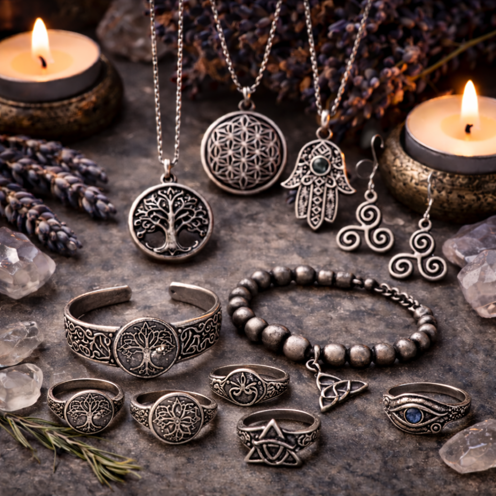 `PLATA y  AMULETOS