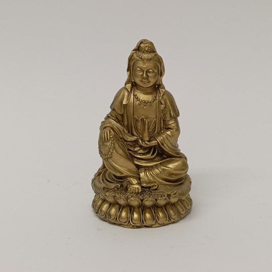 Figura Guanyin en Resina – Deidad de la Compasión y Paz Espiritual