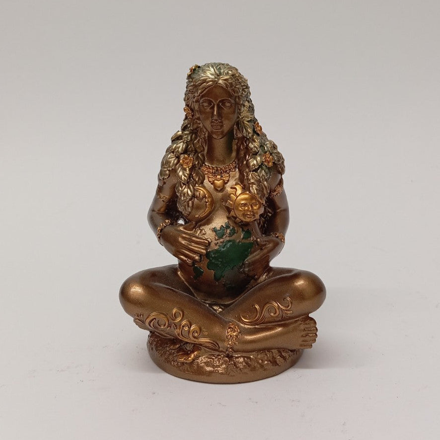 Figura Madre Tierra Gaia  Pachamama ( 13X9CM) en Resina – Energía Femenina y Fertilidad