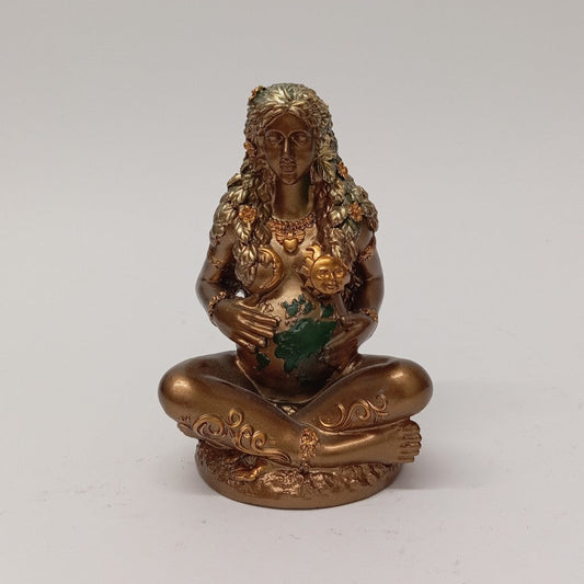 Figura Madre Tierra Gaia  Pachamama ( 13X9CM) en Resina – Energía Femenina y Fertilidad