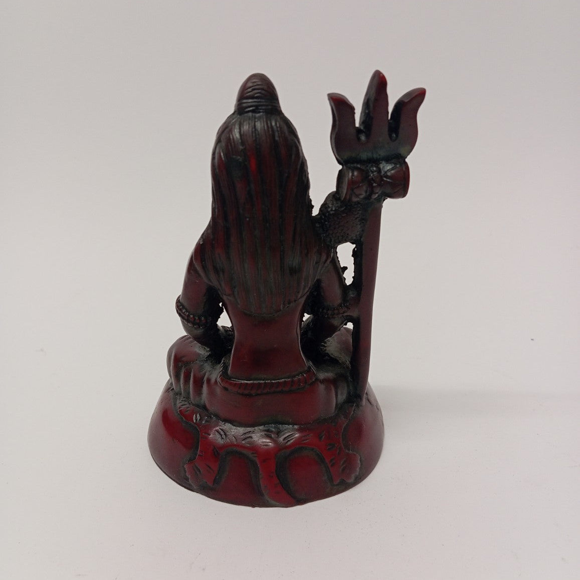 Figura Shiva en Resina – Energía, Transformación y Protección Espiritual  (blanco o rojo)