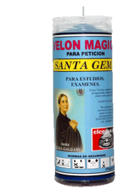 Velón Santa Gema para Estudios y Exámenes