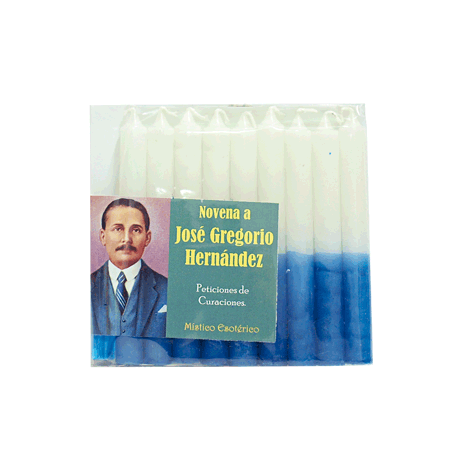 Novena José Gregorio Hernández – 9 Velas 10 cm