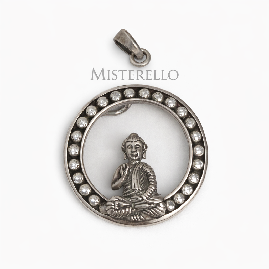 Colgante Buda Meditación en Círculo Espiritual