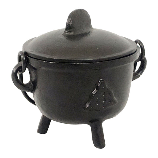 Caldero de Hierro Fundido con Tapa