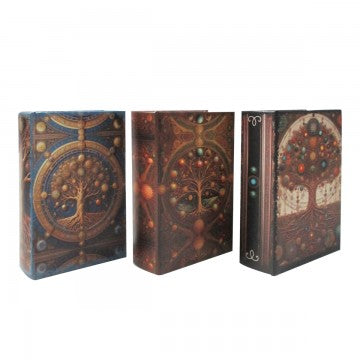 Caja Libro Árbol de la Vida – Caja Secreta Decorativa (3 Modelos)