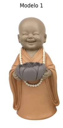 Figura (Portavelas 9Monje Decorativo (2 modelos) 22,50 cm