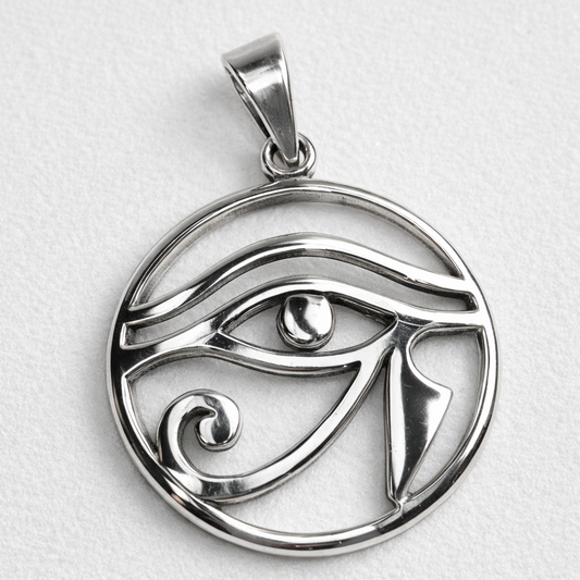 Colgante Ojo de Horus en Plata 925 – 3 cm Diámetro
