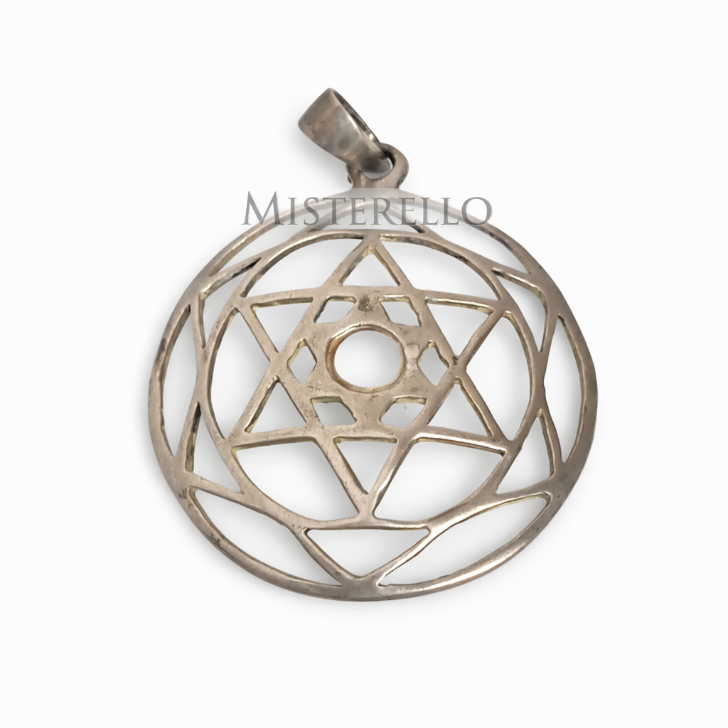Colgante Merkaba Estrella de David en Plata