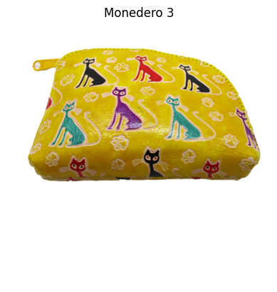 Monedero de piel con diseño de  Gato (4 colores)