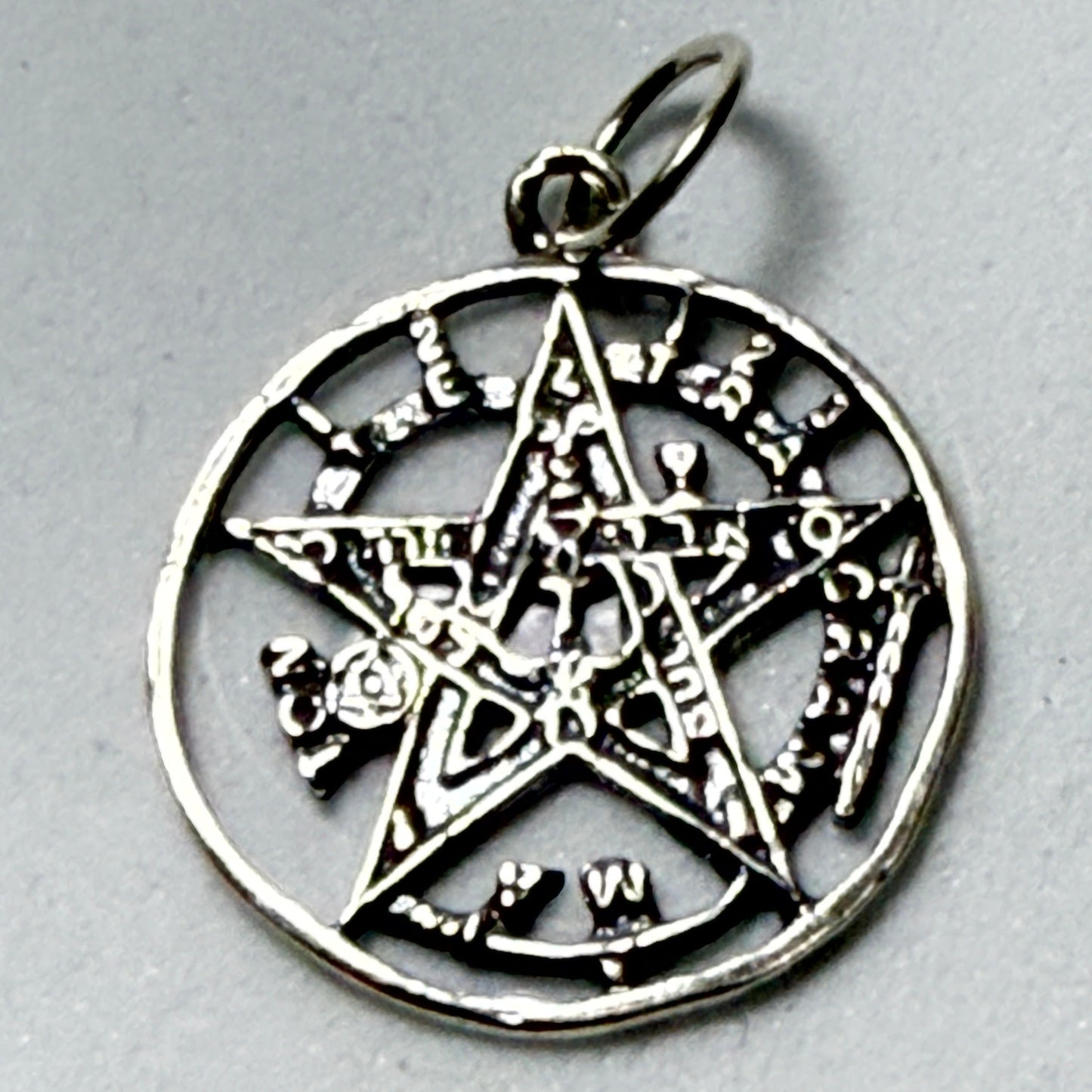 Colgante Plata 925 Tetragramatona– Protección Espiritual