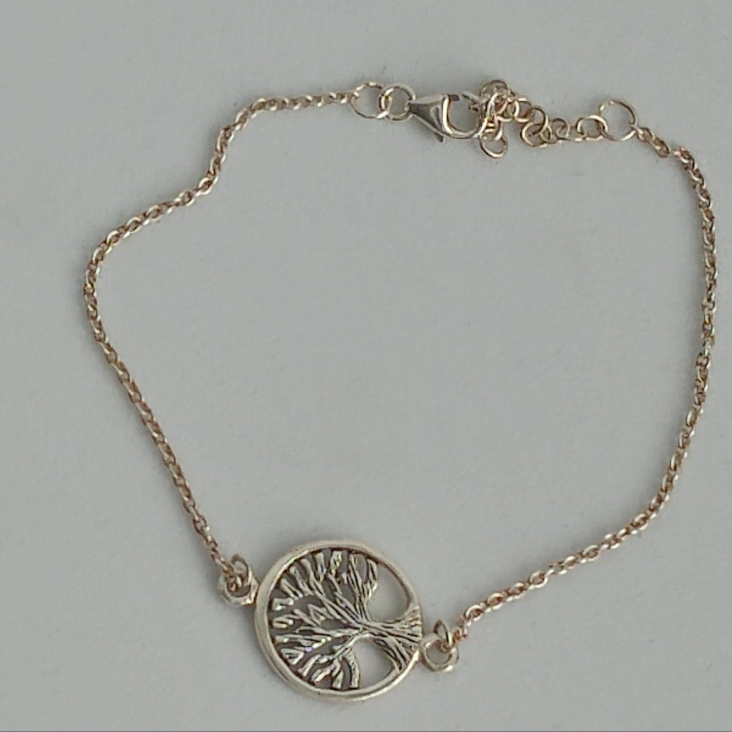 Pulsera Plata 925  Árbol de la Vida diseño clasico