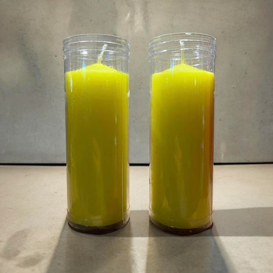 Velón Amarillo Ritual – Éxito y Claridad