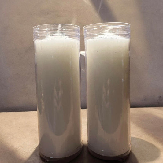 Velón Blanco – Purificación - Energía Positiva- Limpieza -Protección