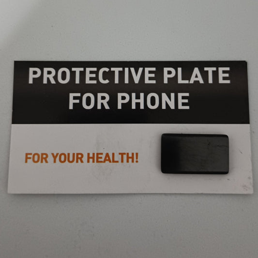 🖤 Placa  retangulade Shungita para Móvil  ( 3cm x 1 cm)–  Protección Energética