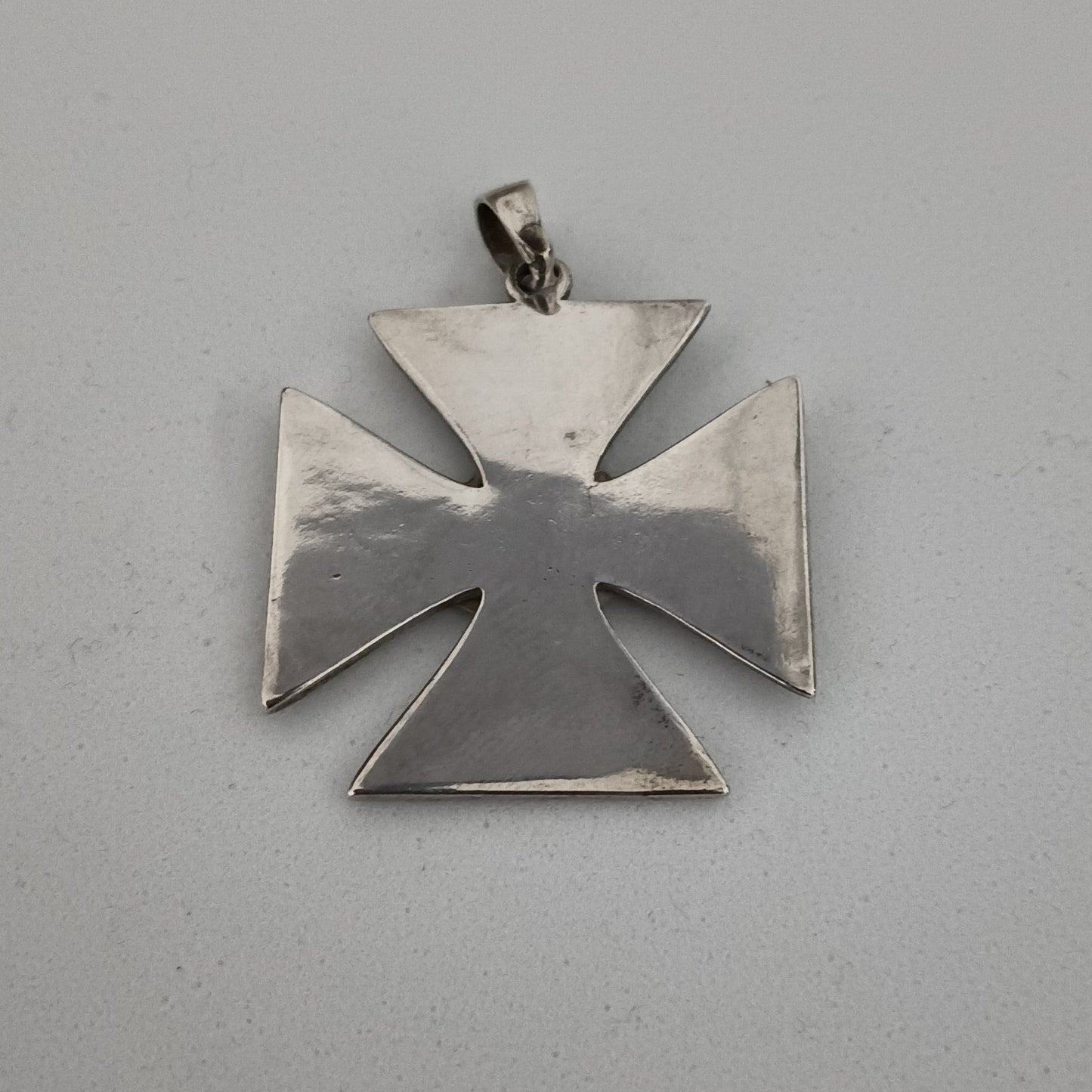 Colgante Cruz Templaria en Plata 925 – 3,5 cm
