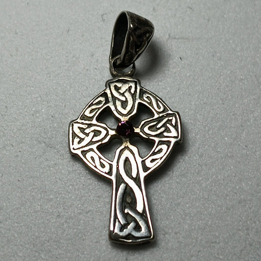 Colgante Cruz Celta en Plata 925  – 7cm x 3,5cm