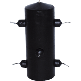 Velón Negro de 7 Mechas – Protección, Corte y Defensa Energética