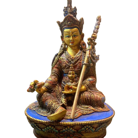 Figura Guru Rinpoche en Resina – Protección, Sabiduría y Energía Espiritual