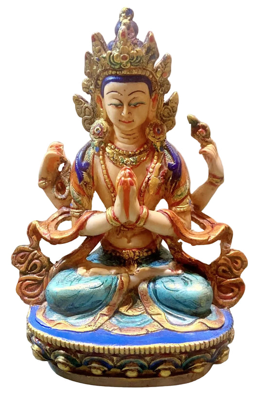 .Figura Avalokiteshvara en Resina – Compasión, Paz y Energía Espiritual